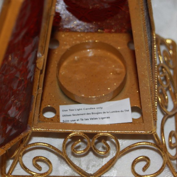 TWO Glass Angel Votive Candle Tea Light Holder - Picture 6 of 6